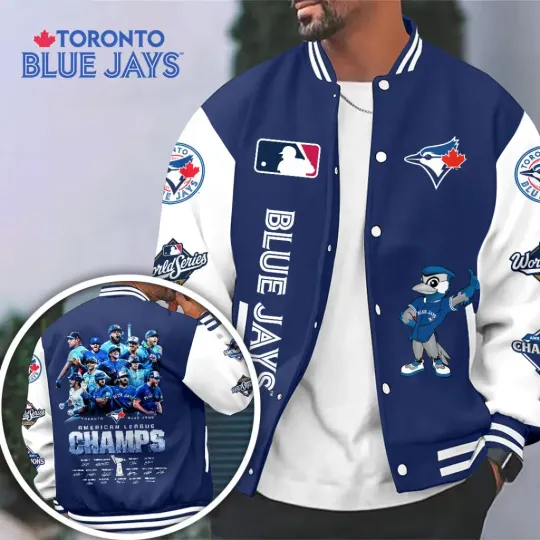 Discover Blue Jays 2025 American League Champions Varsity Jacket