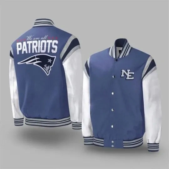 Discover Patriots Rivalries 2025 Baseball Jacket