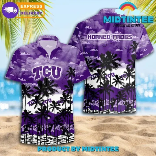 Discover TCU Horned Frogs Hawaiian Shirt Trending Summer1w849_rtm_72