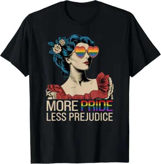 Discover Cool More Pride Less Prejudice Pride Month LGBTQ Unisex T-Shirt