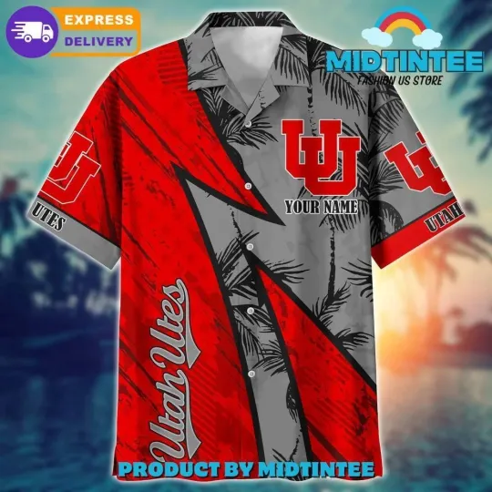 Discover Utah Utes Personalized Hawaiian Shirt Trending Summerh7x11_jow_88