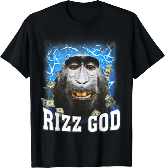 Discover Rizz God - Funny Rizz Rizzler Trending Meme Funny Unisex T-Shirt
