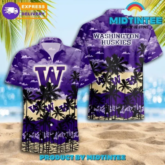 Discover Washington Huskies Hawaiian Shirt Trending Summer4ve40_9se_37