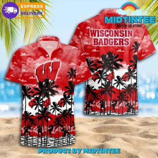 Discover Wisconsins Badge Hawaiian Shirt Trending Summerpwj11_fgb_91