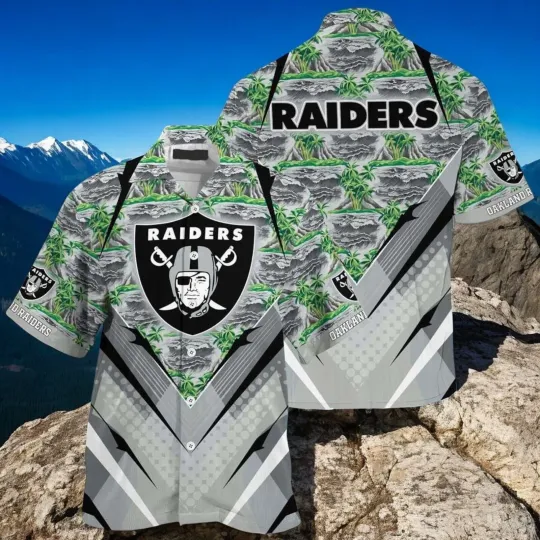 Raiders Hawaiian Shirt Island In The Sea Nice Hawaiian Shirts