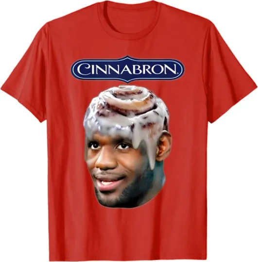 Discover Cinnabron Funny Meme Comedy Present Best Player Fan T-Shirt