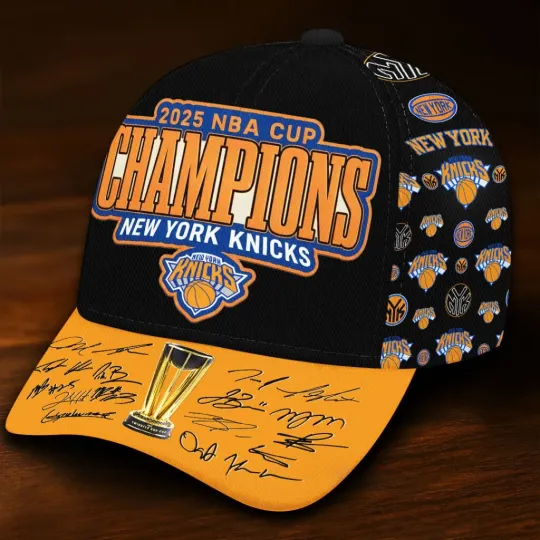 Discover Knicks 2025 Cup Champions Classic Cap