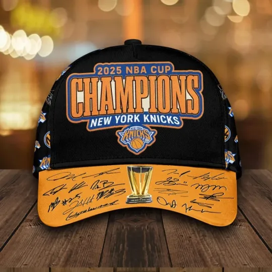 Discover Knicks 2025 Cup Champions Classic Cap