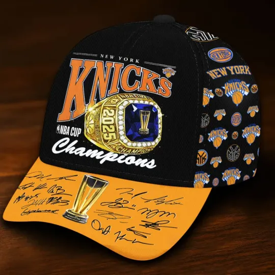 Discover Knicks 2025 Cup Champions Classic Cap