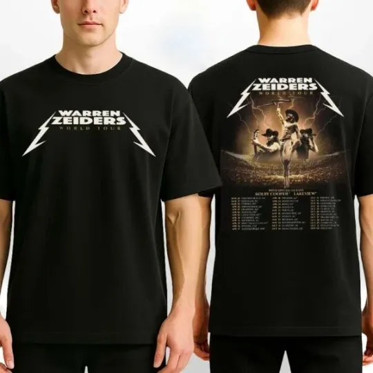 Discover Warren Zeiders World Tour Poster Across USA Europe And Australia 2025 To 2026