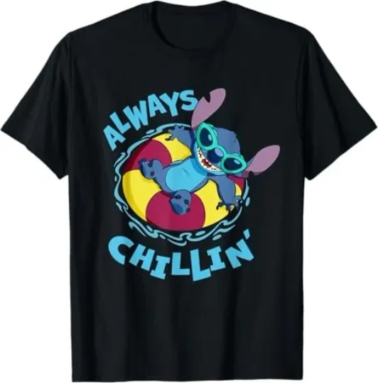 Discover Disney Lilo & Stitch Always Chillin’ T-Shirt