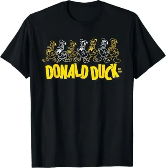 Discover Disney Donald Duck 90th Anniversary Looks Through The Years T-Shirt