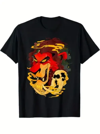 Discover Disney Lion King Scar T-Shirt for Men and Women