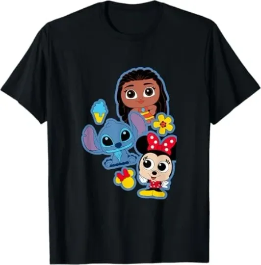 Discover Disney Doorables Trio Friendship T-Shirt for Men and Women