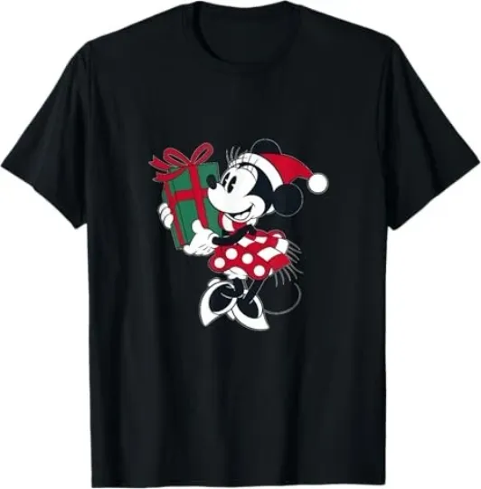 Discover Disney Minnie Mouse Gift Holiday T-Shirt for Men and Women