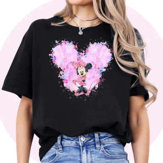 Discover Disney Funny Minnie Mouse T-Shirt for Men and Women
