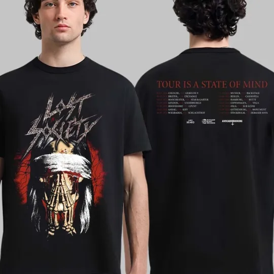 Discover Lost Society Spring 2026 Europe Tour Is A State Of Mind Schedule Dates T-Shirt