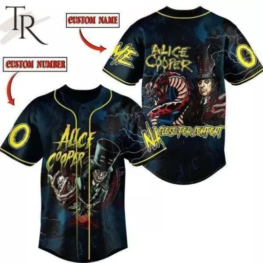 Alice Cooper Baseball Jersey GLC056126