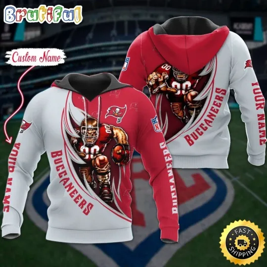 Discover Personalized Tampa Bay Football Team Buccaneerss 3D Hoodie