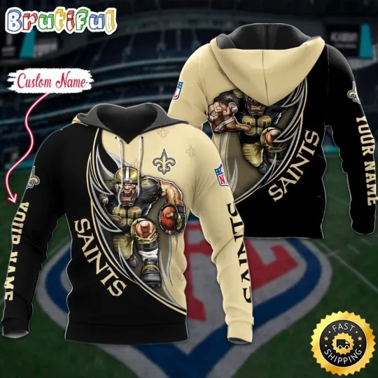 Personalized New Orleans Football Team Saintss 3D Hoodie