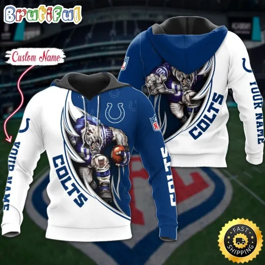 Personalized Indianapolis Football Team Coltss 3D Hoodie