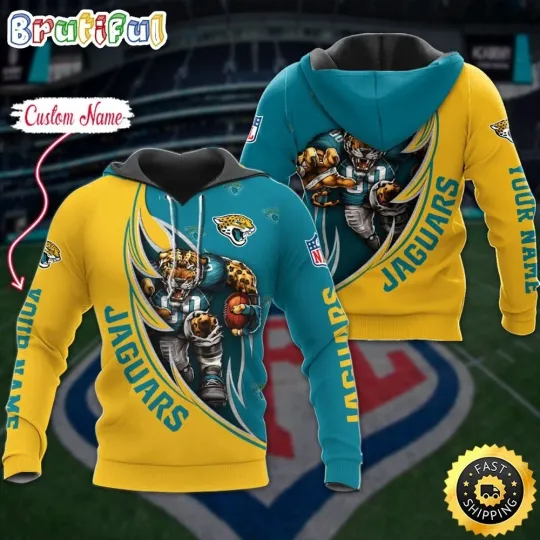 Personalized Jacksonville Football Team Jaguarss 3D Hoodie