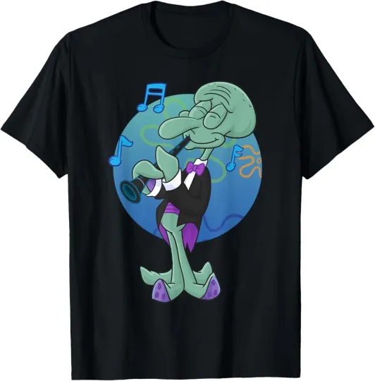 Discover Squidwards Playing "Clarry" The Clarinet T-Shirt