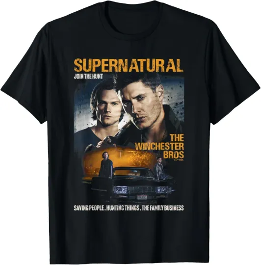 Discover Supernatural Sam and Dean Poster T-Shirt