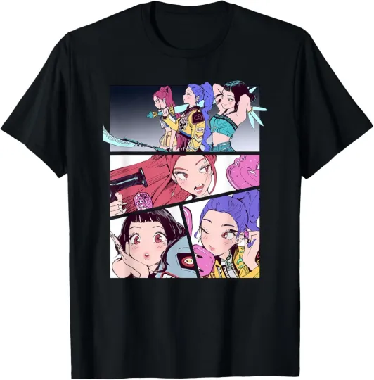 Discover Halloween Huntrix Manhwa Panels Poster T-Shirt