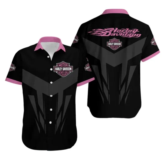 Discover Harley Motorcycle Racing Davidsonn Hawaiian Shirt Button Down