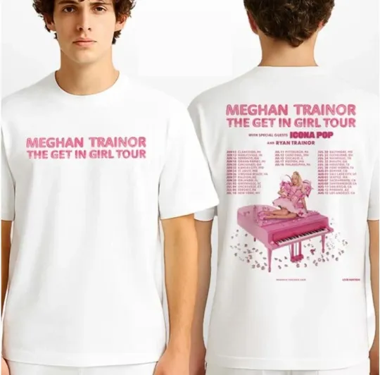 Discover Meghan Trainor Tour North America 2026 T shirt Or Hoodie