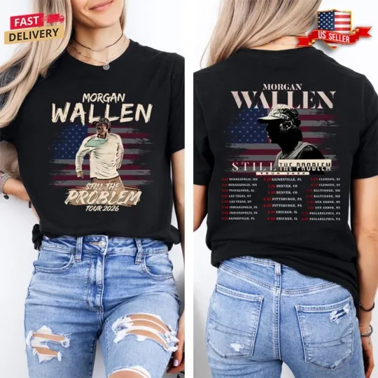 Discover Wallen Western Still The Problem Tour 2026 T-shirt, Country Music Shirt Fan Gift