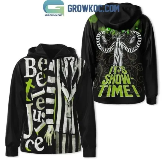 Discover Beetlejuice The Halloween 2025 Movies It’s Showtime 3D Hoodie