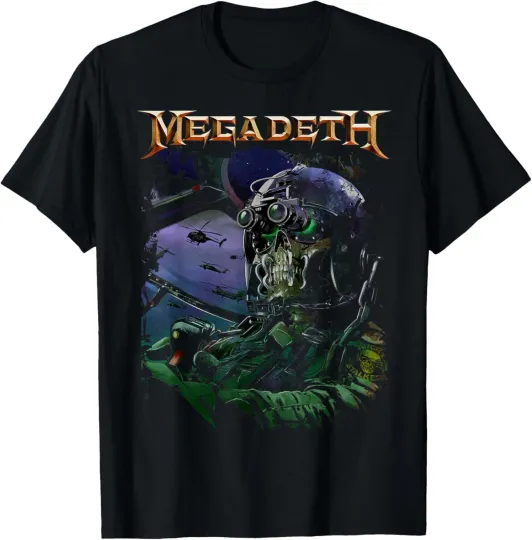 Discover Megadeth Helicopter Vic T-Shirt