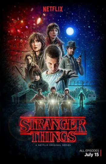 Stranger Things Vertical Poster