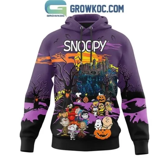 Discover Snoopy Halloween In Haunted Mansion 2025 3D Hoodie