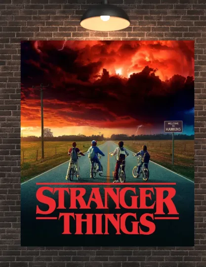 Stranger Things TV Poster Premium Matte Vertical Poster