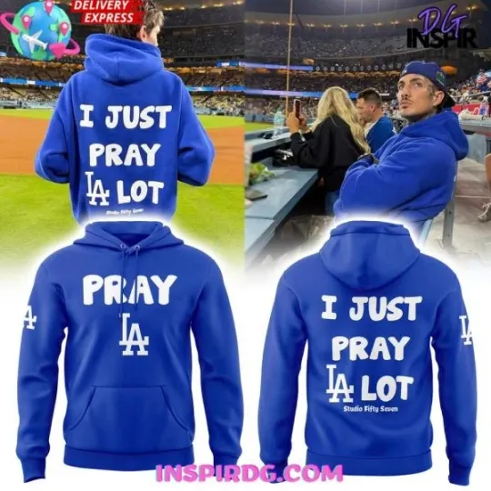 Discover I Just Pray LA Lot Special Collection 3D Hoodie