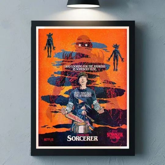 Stranger Things 5 Chapter Four Sorcerer Poster