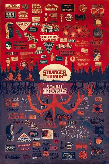 Stranger Things - TV Show Poster