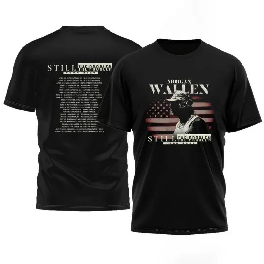 Discover Wallen Western Still The Problem Tour 2026 T-Shirt