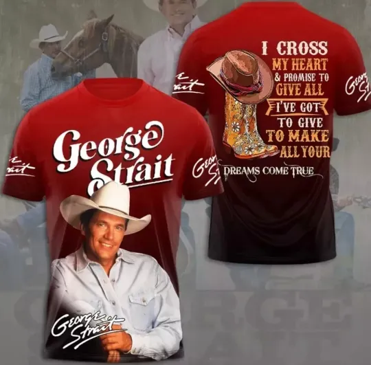 Discover GS King Of Country Music 3D T-shirt 2025 Tour
