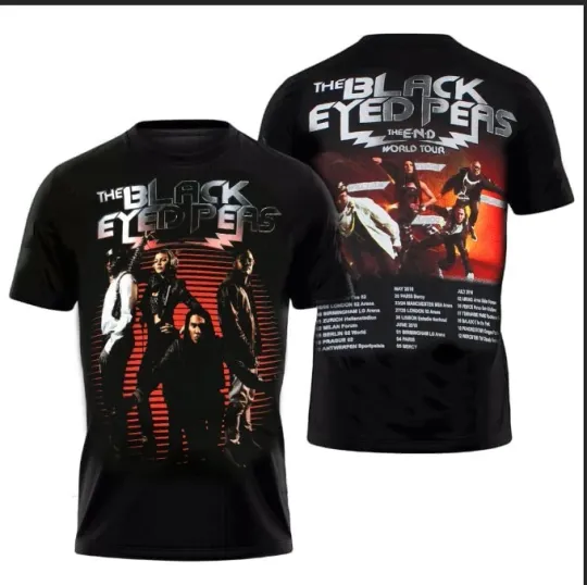 Discover The Black Eyed Peas 3D T Shirt All