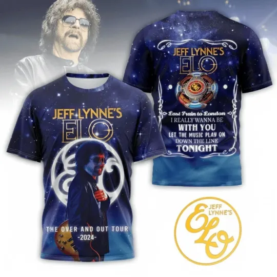Electric Light Orchestra ELO Band Tour 3D T-shirt