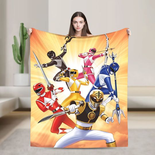 Discover M-Mighty Morphin Super Blankets