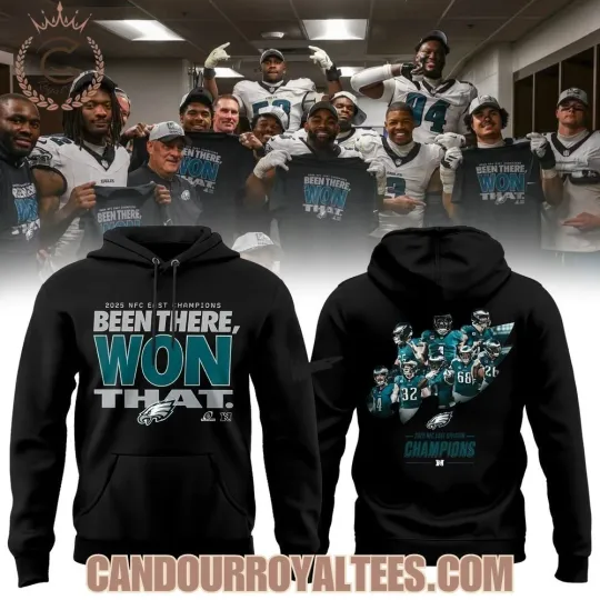 Discover PHILADELPHIA TEAM 2025 BEEN THERE, WON THAT, 2D HOODIE 2SIDES