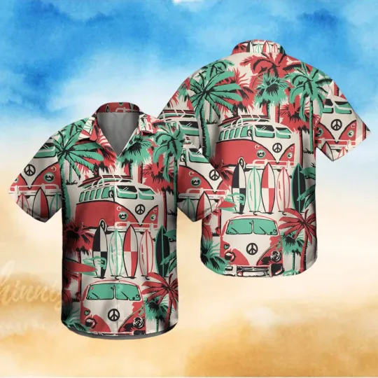 Discover Hawaiian Surfing Shirt for Men and Women