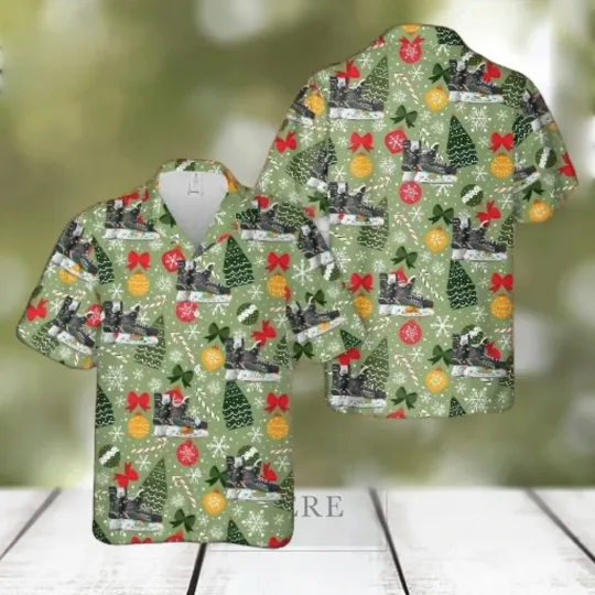 Discover Ccm 9070 Tacks Ice Hockey Skates Christmas Hawaiian Shirt