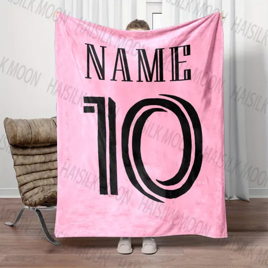 Discover Personalized Name Custom Blanket Star Fleece Blanket