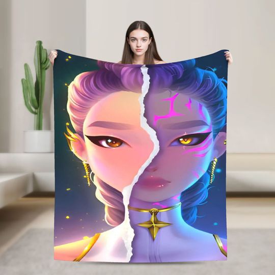 Discover Rumi K-KPop Demons Hunters Fleece Blanket